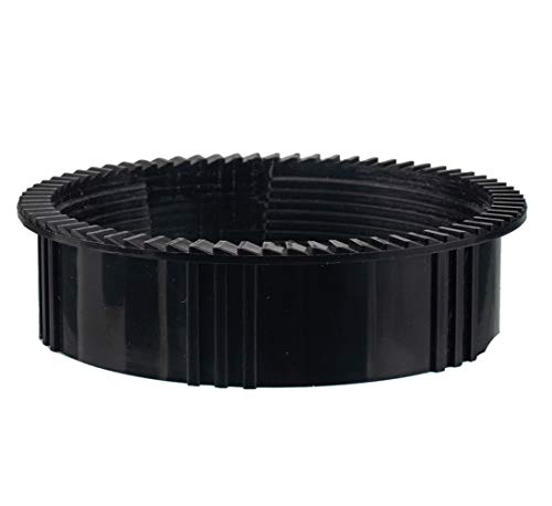 Wxfexia Rv Round Air Outlet Vent - Dashboard Air Conditioning Deflector Exhaust Grille With Vent Plating Hvac Replacement Accessories For Trailer, Caravan, Boat, Yacht, Car (Φ87/75Mm) #TOP3