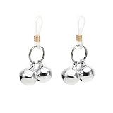 Niaspi Sexy Fake Nipple Rings Silver Jingle Bell Non Piercing Nipple Rings Adjustable Nipple Noose Dangle Nipplerings Non-Pierced Fake Nipple Jewelry for Women (Gold)