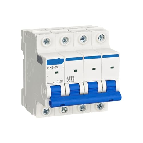 Disjoncteur miniature NXB-63 eviter coupure moteur courbe D16 tetrapolaire