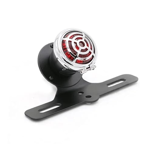 Feu arrière de moto avec support de plaque LED pour CG125 GN125 Custom