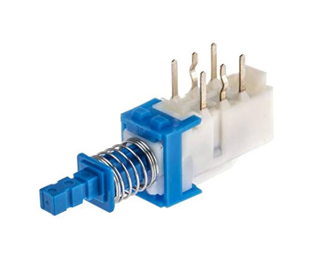 Amazon.co.jp: Alps Electric プッシュボタンスイッチ 双極双投