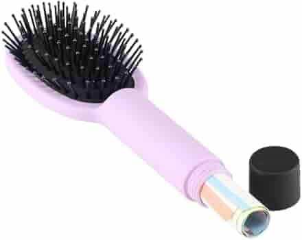 Brosse à Cheveux Cachette Secrète - Compartiment Dévissable Pour Cacher Argent, Bijoux, Clés - Idéal Voyage, Plage, École