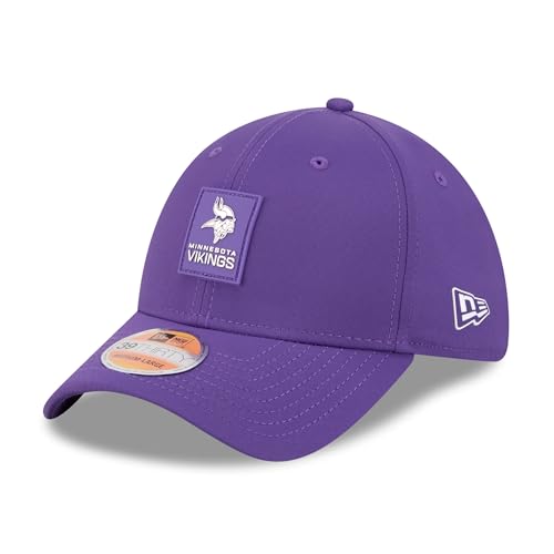 New Era Men's Purple Minnesota Vikings 2025 Sideline 39THIRTY Flex Hat