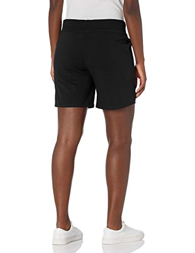 Hanes Women's Jersey Short, Black, Medium