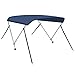 Toit Bimini Bow, Bretelles Nylon Réglables Protection Canopée Bateau Polyester Largeur 130 cm pour Nautisme