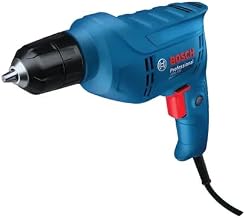 BOSCH GBM 400 Professional Corded Drill Machine | 420W Rated Power Input | 10mm Keyless Chuck | Chuck Capacity 0.8-10 mm| Forward & Reverse Rotation | Electric Drill for Wood, Metal & Plastic
