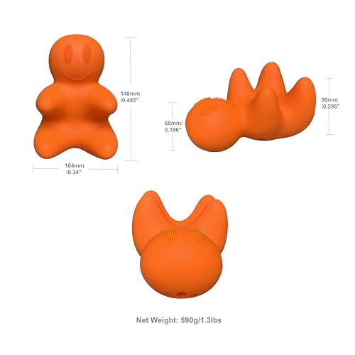 LittleMum Occipital Release Tool, Neck Massager, Myofascial Trigger Point Massage Ball, Deep Tissue Massage Ball, Acupressure Point Massage Tool, Silicone, Travel Size