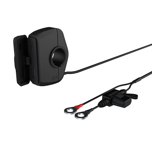 Slimline USB Type-A & Type-C 3.0 AMP Charging Kit EL118 | Motorcycle Mobile Phone, SatNav, Tablet Charger
