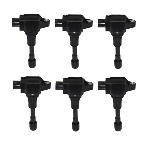 Image of Ignition CoilFits Ignition Coils 22448JF00A 22448JF00B VR38 For NISSAN For GT-R R35 3.8L For GTR 2009 2010 2011 2012 2013 2014 2015 2016 2017 Ignition Coils(6 piece)