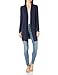 Amazon Essentials Women's Long-Sleeve Open-Front Cardigan, Navy, X-Small