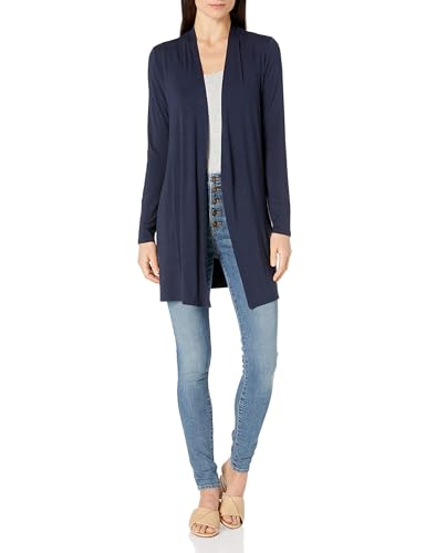 Image of Amazon Essentials Women's Long-Sleeve Open-Front Long Cardigan