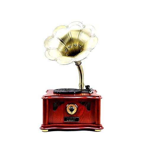 TAISK Tourne-Disque rétro, Haut-Parleur Bluetooth rétro klaxon Platine Tourne-Disque Bluetooth Tourne-Disque Machine d… - Les Beatles, Paul McCartney, John Lennon, RIngo Starr, George Harrison TAISK Tourne-Disque rétro, Haut-Parleur Bluetooth rétro klaxon Platine Tourne-Disque Bluetooth Tourne-Disque Machine d…