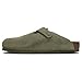 Produktbild BIRKENSTOCK Unisex Boston BS Suede Faded Khaki Sandalen 37 EU