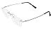 Agstum Blue Light Blocking Glasses - Flexible Rimless Titanium Alloy Eyeglasses Frames Clear Lens