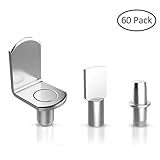 Haltbares Material: Hergestellt aus rostfreiem Stahl, poliertem Nickel, sind diese Stifte rostfest und rostfrei, widersteht täglicher Abnutzung und stellt Haltbarkeit sicher.