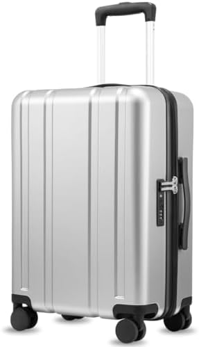 LUGGEX Carry On Luggage 22x14x9 Airline Approved, L2 100% PC Hard...