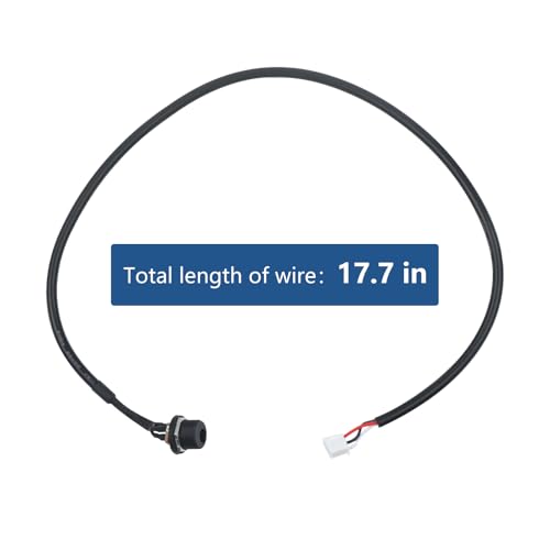 XZGm for Nautilus & Schwinn Exercise Bikes Replacement Parts, Connector Input Cable Compatible with R616 R618 R626 R686 U616 U624 & 130 170 230 430 570U etc Fitness Bike Accessories