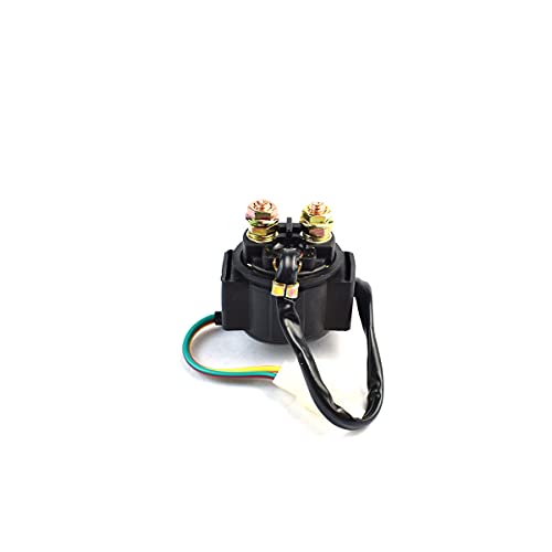 9 Teeth Starter Motor Starter Relay Solenoid for GY6 4-Stroke Engine 125cc 150cc ATV Scooter Dirt Bikes Moped Go Kart 4 Wheelers Buggys Compatible with Tao tao SUNL Coolster Baja Roketa