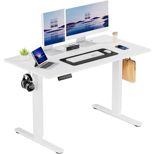 Snapklik.com : 48 Inch Electric Standing Office Desk Height Adjustable ...
