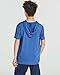 Real Essentials 3 Pack: Boys Dry-Fit Youth Teen Active Athletic Short Sleeve Workout Hoodie - Hooded Pullover Shirts, XL (16-18)