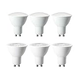 eufeifeiegds 8 lampade dimmerabili 0-100% Faretti a LED AC 220V GU10 Lampade 3W 5W 7W 9W Luce diurna fredda for la decorazione della casa(38 Degree 6000K,9w)