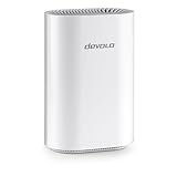 devolo WiFi 7 Mesh BE6500 Erweiterung, Highspeed Mesh-WLAN-System, WLAN-Verstärker, bis zu 6.500 Mbit/s, 2,5 Gbit/s-LAN-Anschluss, weiß