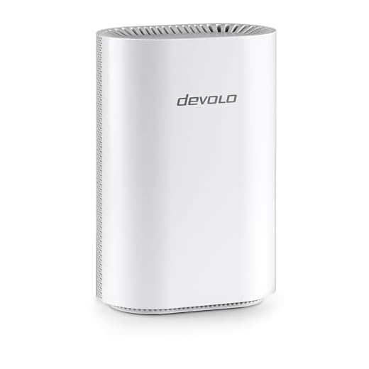 devolo WiFi 7 Mesh BE6500 Erweiterung, Highspeed Mesh-WLAN-System, WLAN-Verstärker, bis zu 6.500 Mbit/s, 2,5 Gbit/s-LAN-Anschluss, weiß