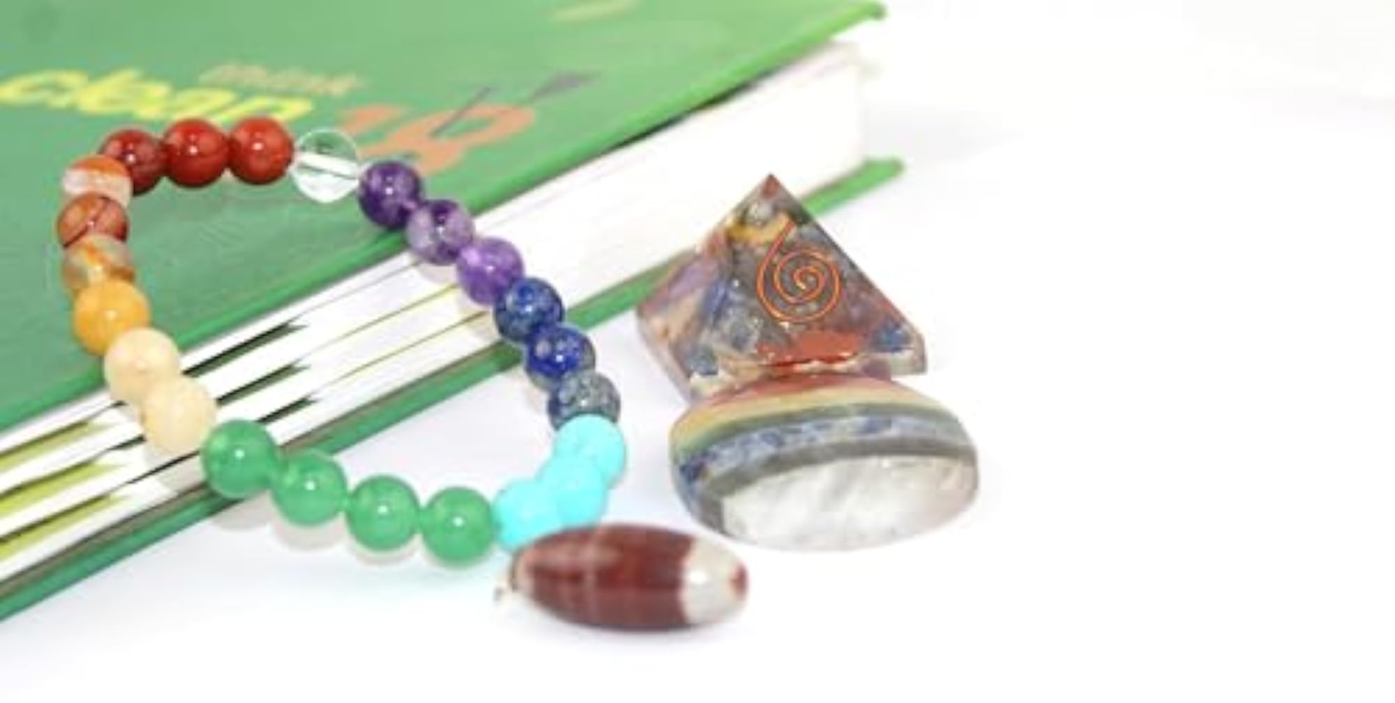 Jet Crystal Combination for Health and Wellbeing Bracelet