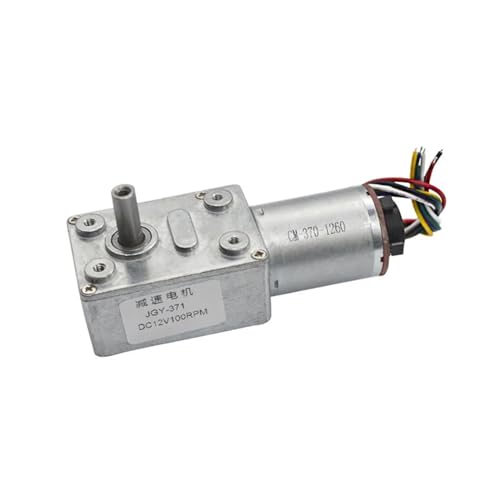 Moteur à engrenage à vis sans fin pour motorisation de volet et domotique