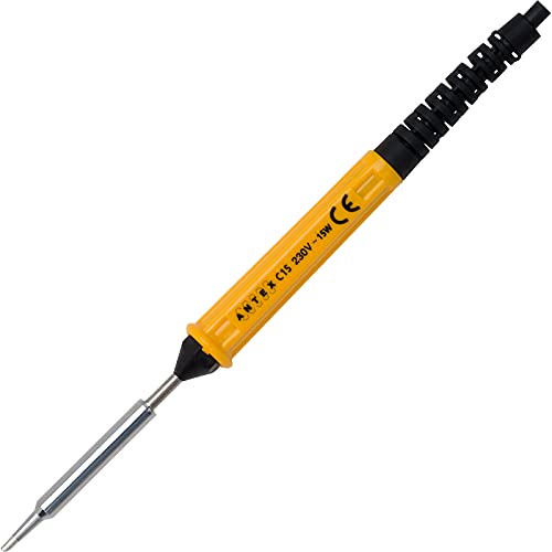 Image of Antex S27J470 C15 15W Soldering Iron 230V Silicone Cable British Plug