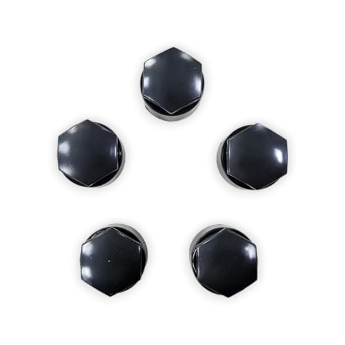 Audi A3 Sportback ile uyumlu 2021-2024 4M0601173D Koyu Gri Bijon Kapağı 5 Adet