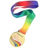 SHINYPASING Medalla de Metal para Natación Medalla de Competición Deportiva Acuática para Eventos Escolares de Participación