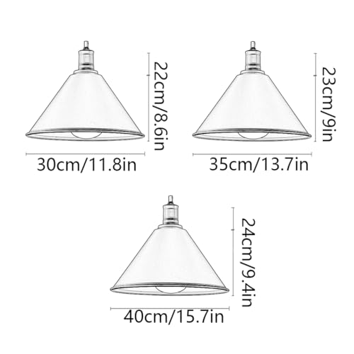 Luz colgante entrada al techo de colores múltiples y diseño triangular moderno de 35cm 3