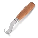 Polyvalence Accrue: Adapté à tous les ateliers de menuiserie, ce couteau est un outil indispensable pour les charpentiers et les sculpteurs débutants ou expérimentés. Il s'adapte à tous les projets de sculpture sur bois.