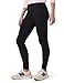 HUE womens Cotton Ultra With Wide Waistband, Assorted leggings pants, Black, Medium US
