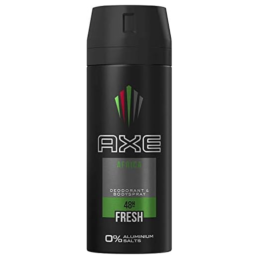 Axe Desodorante Spray Africa sin aluminio, 3 unidades x 150 ml