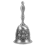Robuste et fiable : fabriquée en métal, cette cloche traditionnelle est conçue pour durer, ce qui en fait un outil fiable pour les enseignants, les dresseurs d'animaux, etc