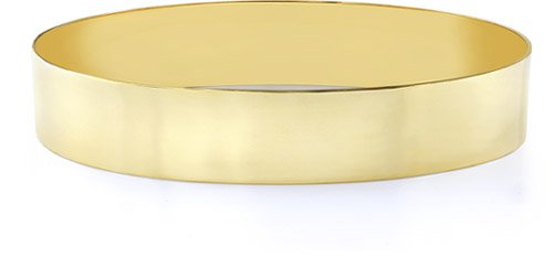 14K Gold Flat Bangle Bracelet 12mm 1 2 Jewelry