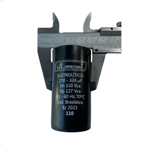 Capacitor Eletrolitico Partida 270/324uf 110v - JL Capacitores