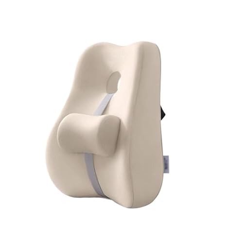 DKIUGL Polyester Fiber Lumbar Support Cushion for Office Chair Pillow