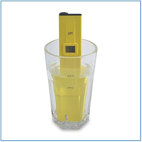 Digital pH Meter Tester Pen - Portable LCD pH Tester for Water, Aquarium, Pool, Wine, Urine - Accurate pH Measurement for Home & Lab Use