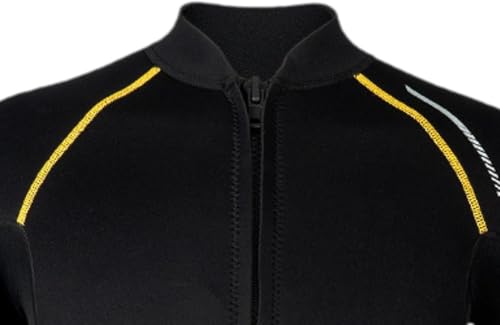 Camiseta de neopreno para hombre Duiaynke para buceo y deportes acuáticos, con cierre frontal, 1.5mm miniatura 4