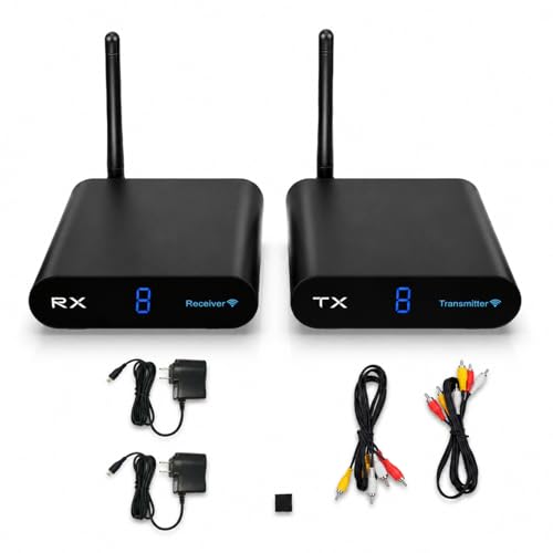 Wireless AV Transmitter Receiver for Streaming Devices
