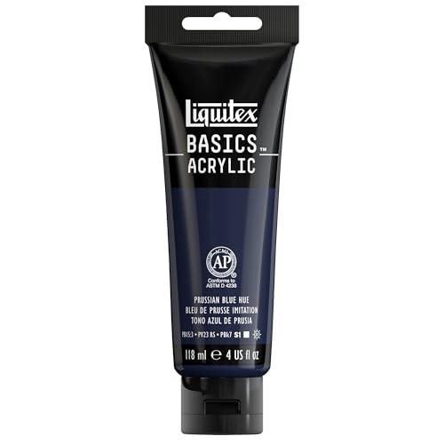 Liquitex BASICS Acrylic Paint 118ml (4-oz) Tube Prussian Blue