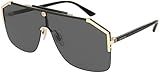 Gucci gg0291s 100% Authentic Mens Sunglasses Gold 001