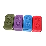 LOORGVEL 4個折りたたみ式クッション 防水 ポータブル キャンプ アウトドア パッド ハイキング バックパッキング 多機能 屋外用マット