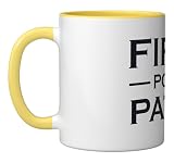 FIRME POR LA PATRIA Abelardo De La Espriella PRESIDENTE 2026 Ceramic Mug, Yellow/White
