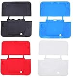 Paquete: 1 unidad Einuz Funda de goma de silicona protectora de gel suave cubierta de piel de repuesto para Nintend New 3DS LL 3DS XL (rojo)