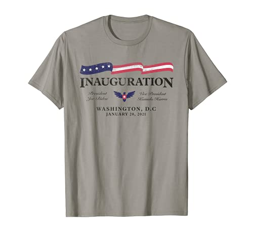 Einweihung 2021 Präsident Biden VP Kamala Harris US Flagge T-Shirt