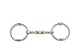Huxlay Bros HB Gag Ring Snaffle Bits O/Link German Silver Mouth 1060 (5.0 inch)